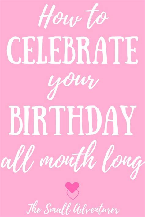 It’s a month long birthday celebration .